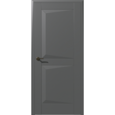 Дверь межкомнатная Дубрава Сибирь Муза АККОРД 2 серая, глухое полотно